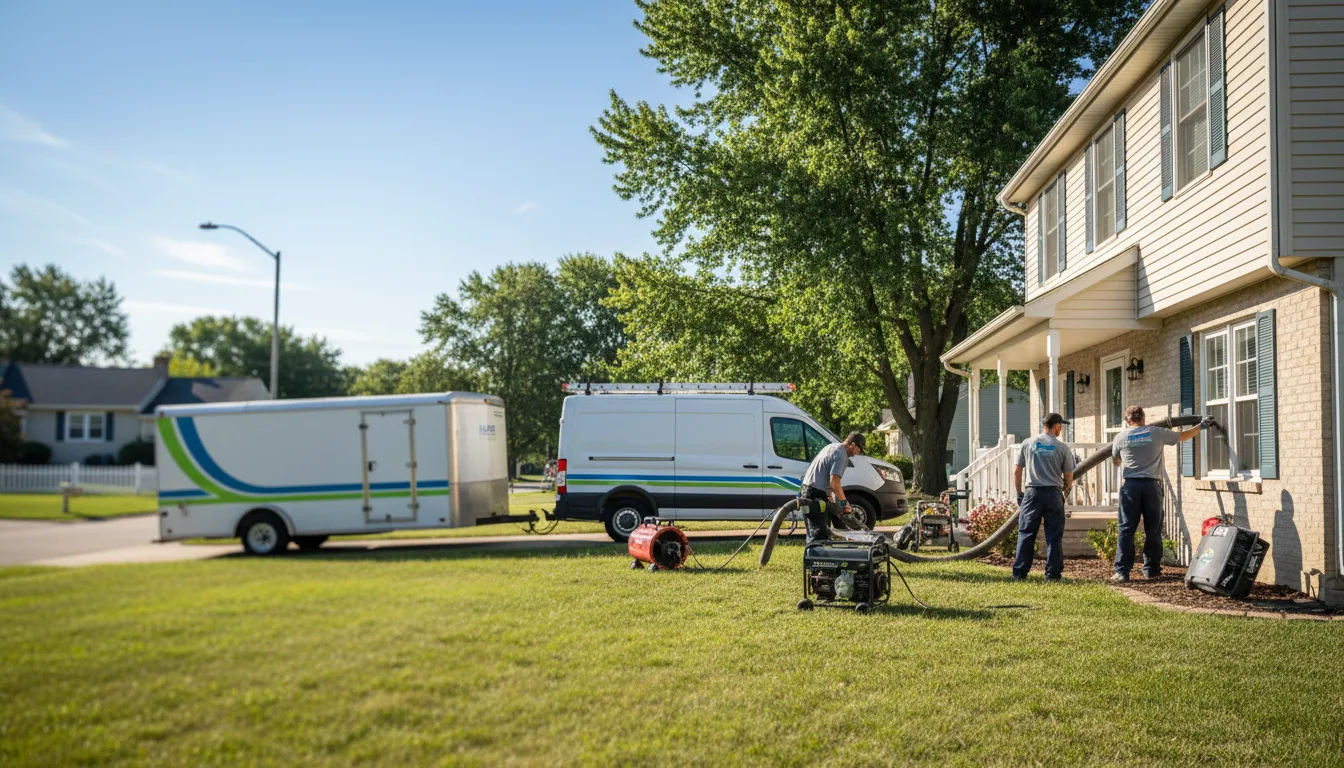 Flooded Basement Restoration And Cleanup With Repair in Granite Falls, MN near me